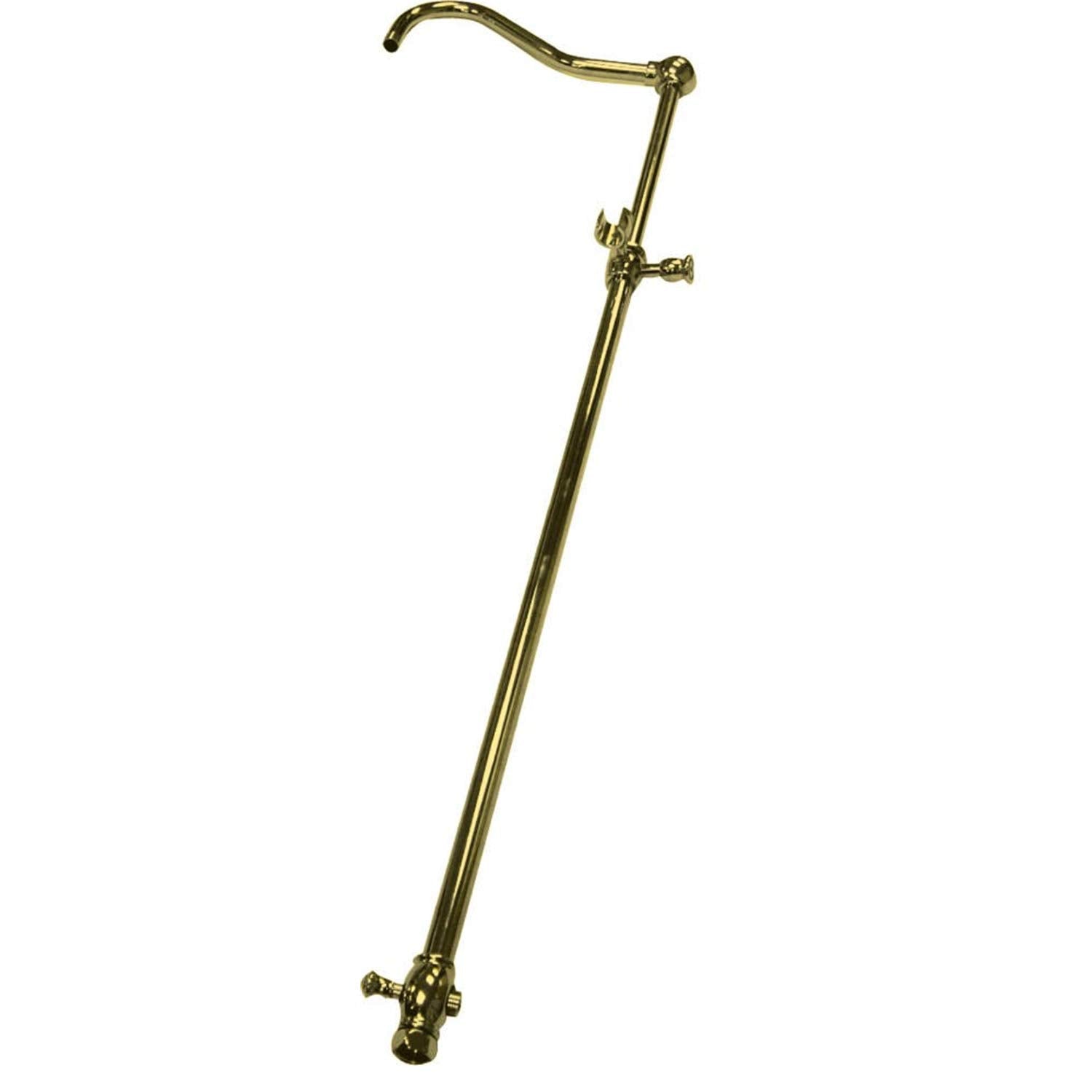 Kingston Brass Vintage 60 Add on Shower with 12″ Shower Arm″