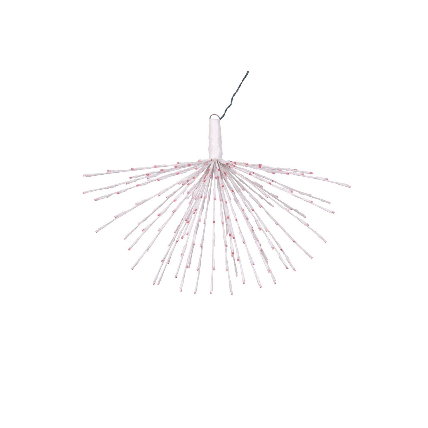Casafoyer 24Lt White Starburst Pink 5mm LED Lights - Indoor/Outdoor ( Pack of 2 )