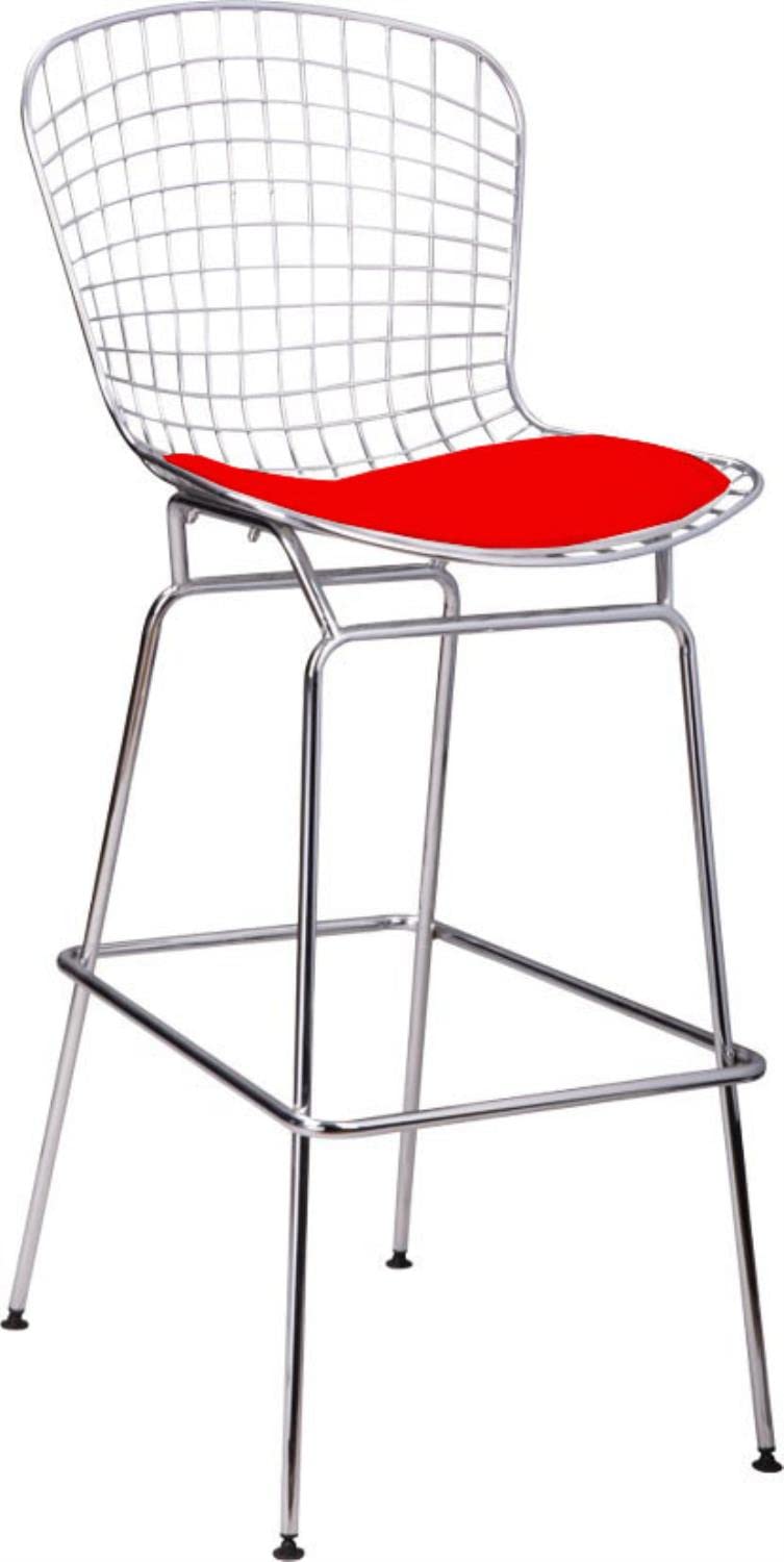 Chrome Wire Barstool
