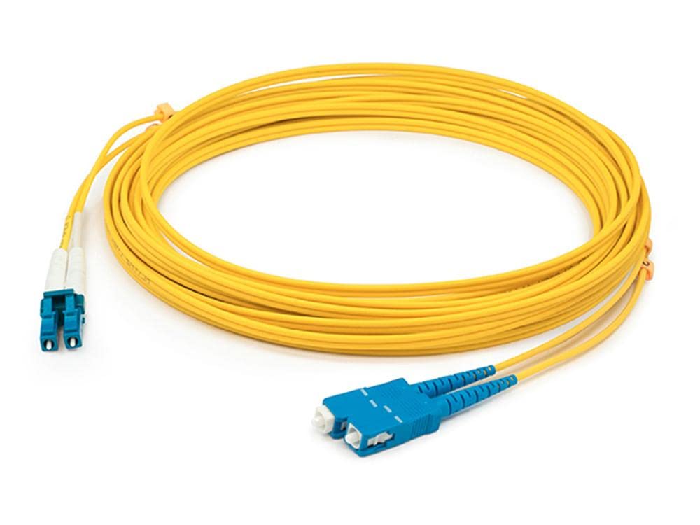 10M SINGLEMODE FIBER OPTIC LC/SC 9/125 DUPLEX CABLE