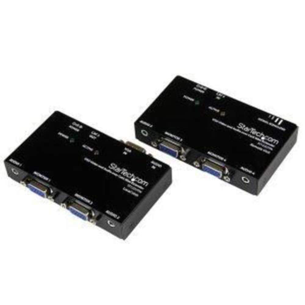 VGA VIDEO EXTENDER OVER CAT 5 WITH AUDIO