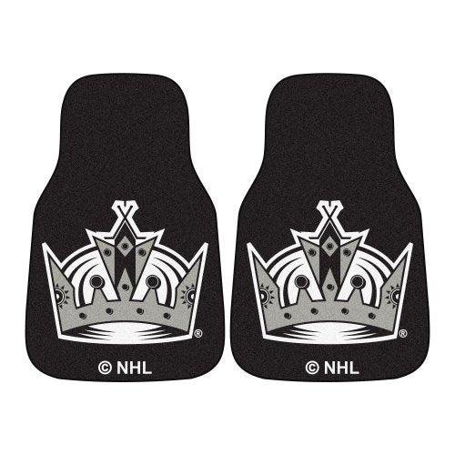 Fanmats 10650 Nhl Los Angeles Kings Printed Carpet Car Mats (2 Piece), 18 X 27