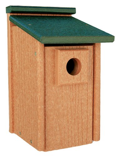 Casafoyer Going Green Recycled Plastic Bluebird House - (Pack Of 2)