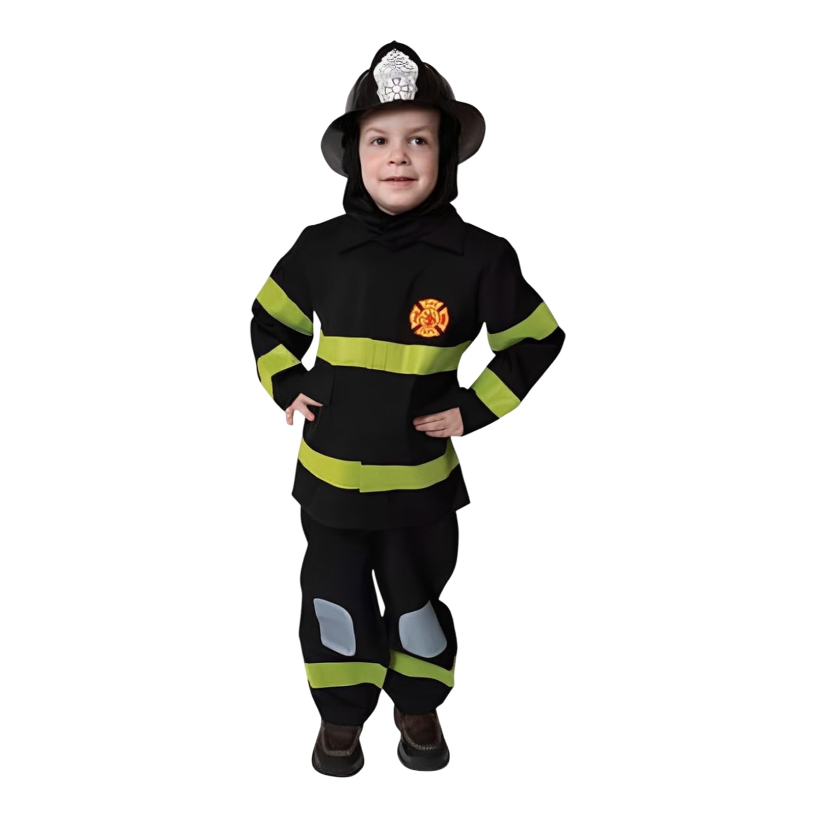 Deluxe Fire Fighter Dress Up Costume Set - Toddler T2