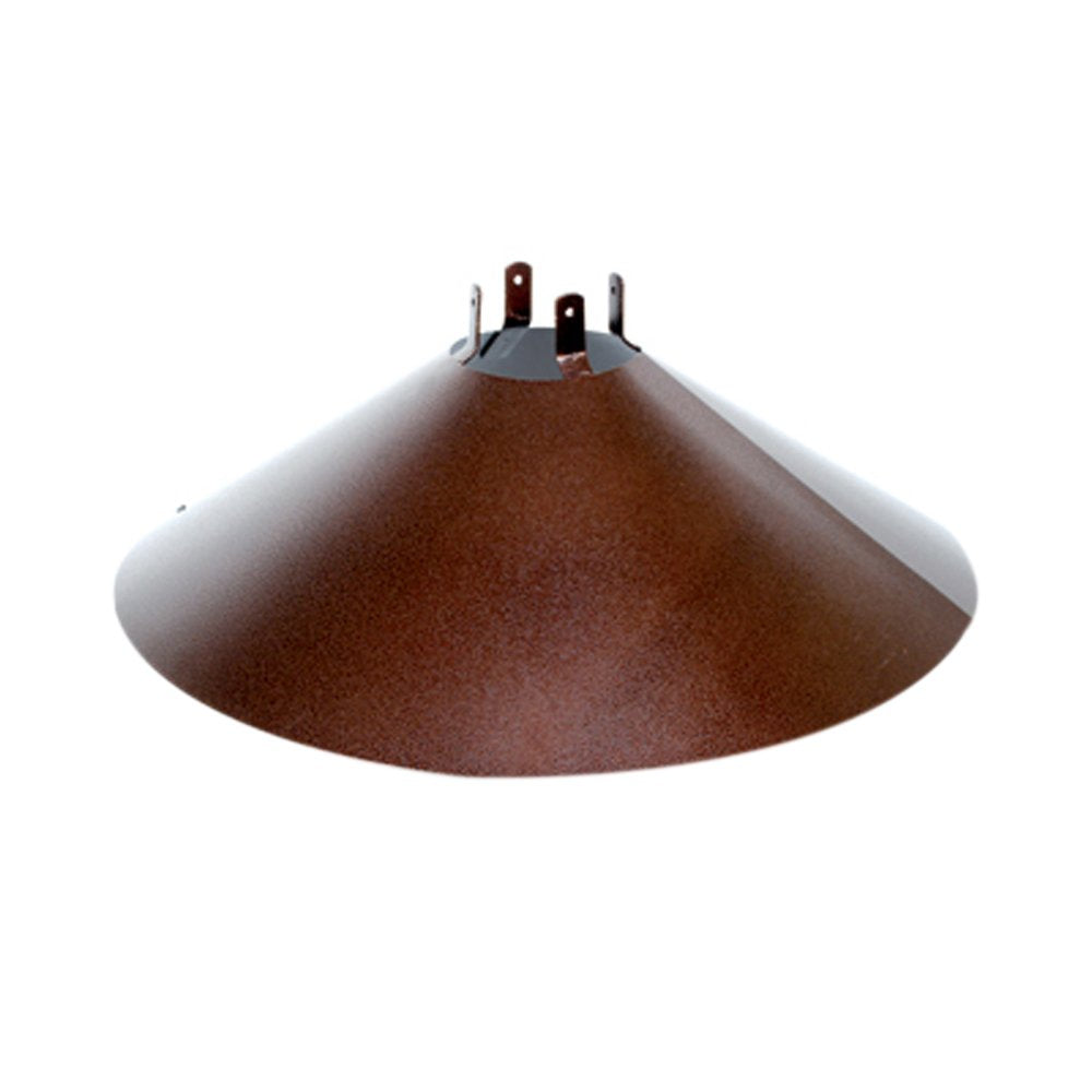 22 Bronze Color Wrap Around 4x4″ Post Mount Baffle