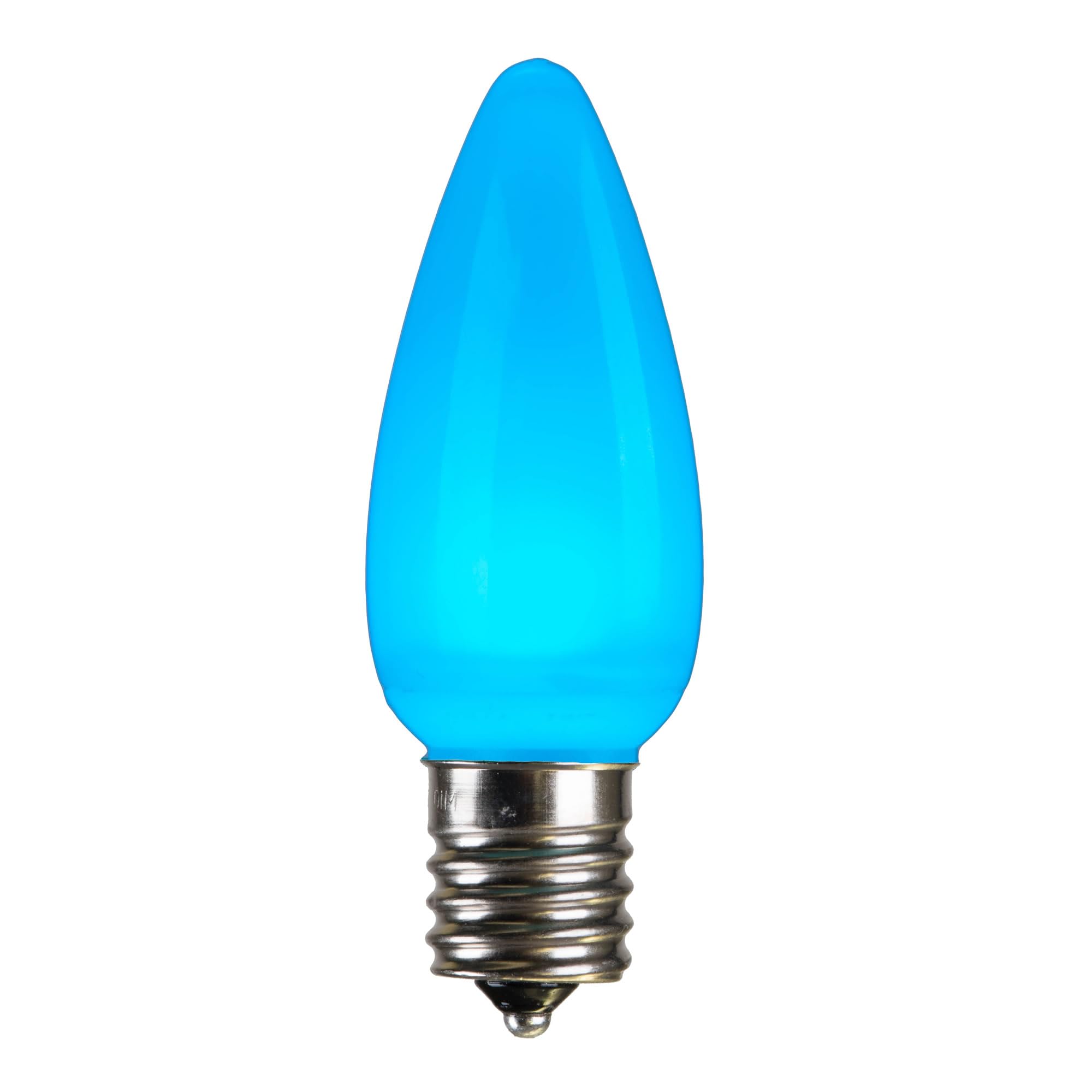 Casafoyer  C9 Ceramic LED Teal Bulb .96W 130V 25/Bx - XLEDSC9L-25 - (Pack Of 2)