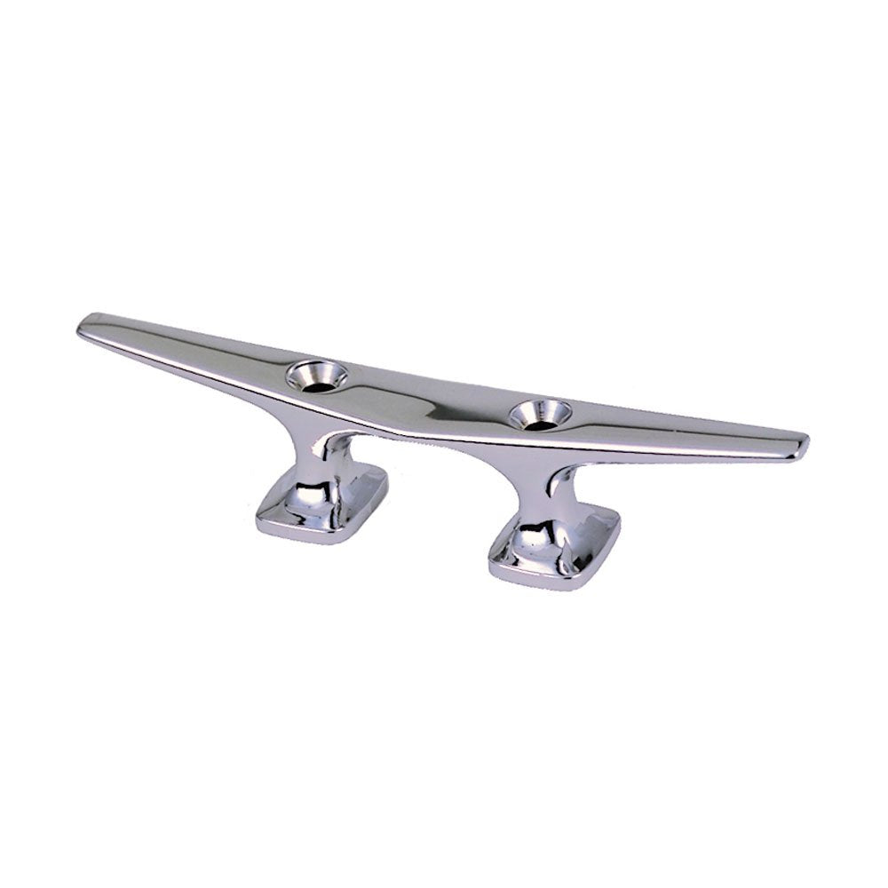 PERKO 6.5″ OPEN BASE CLEAT PR THROUGH-BOLT CHRM PLATED ZINC