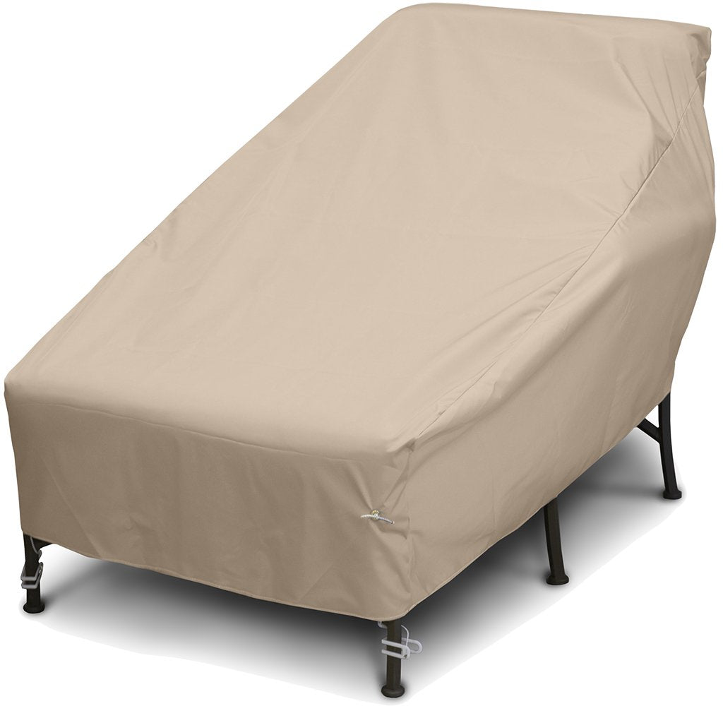 Wide Chaise Cover , Weathermax , Toast , 49628