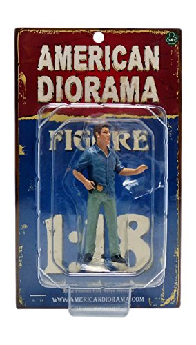 American Diorama The Detective #4 Figure For 1:18 Scale Models By 23894