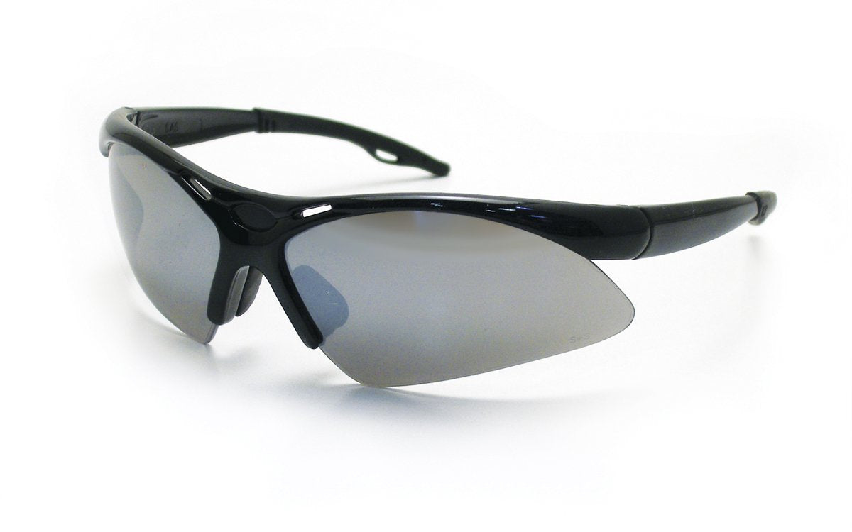 Black Frame Diamondbacks Safety Glasses with Smoke Lens