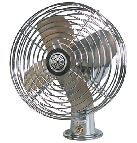 Roadpro Rp-1179 Car Fan, Heavy Duty, 12V, Metal