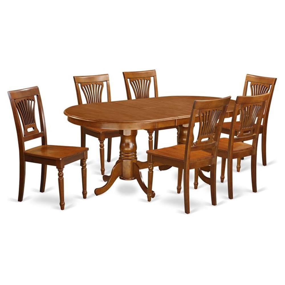 7  PC  Dining  room  set-Dining  Table  and  6  Dining  Chairs
