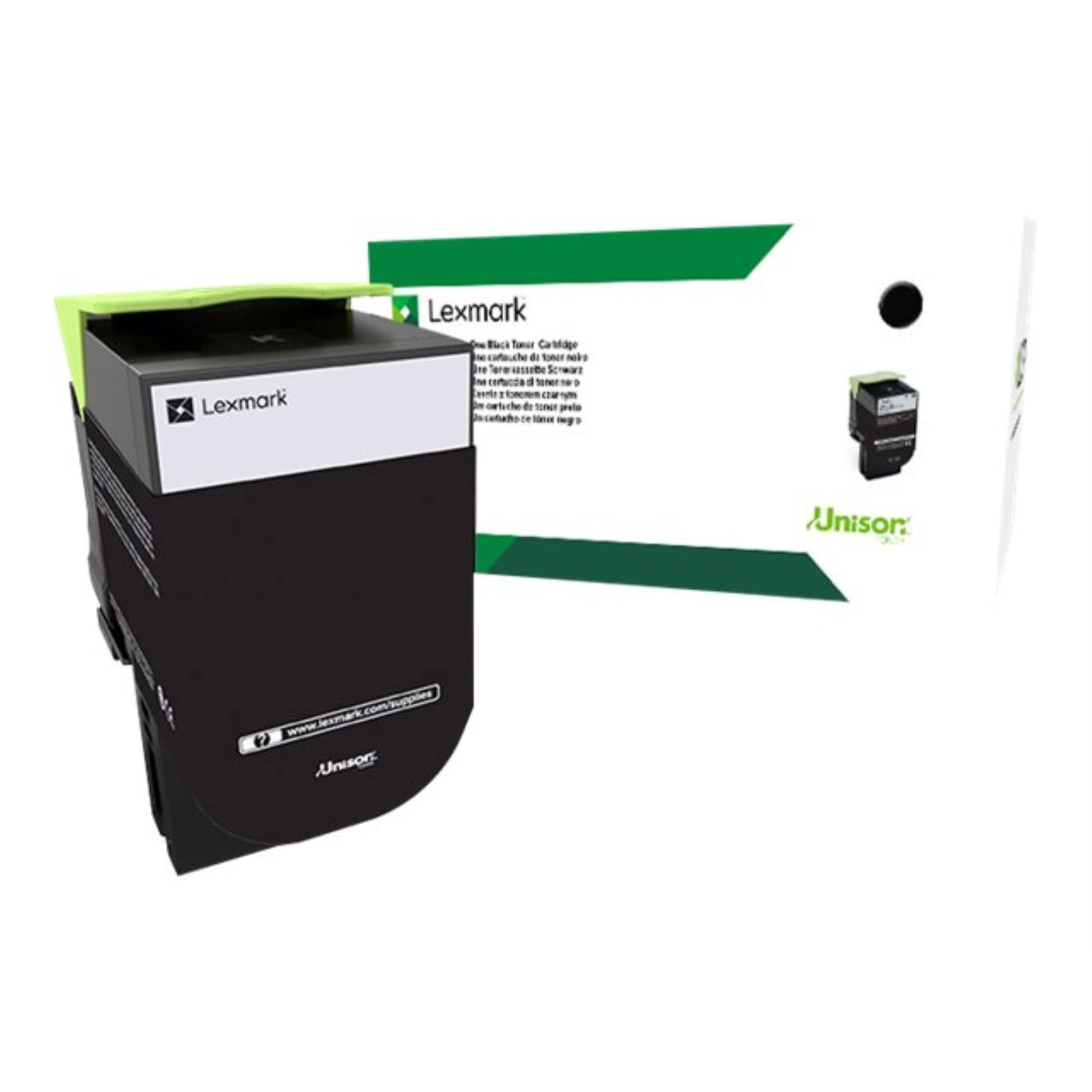 LEXMARK BR CX410E 1-HI RETURN PROG BLACK, 4k yield