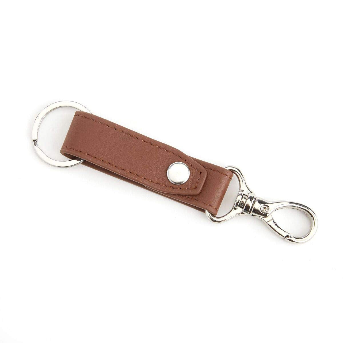 Contemporary Valet Key Chain - Tan