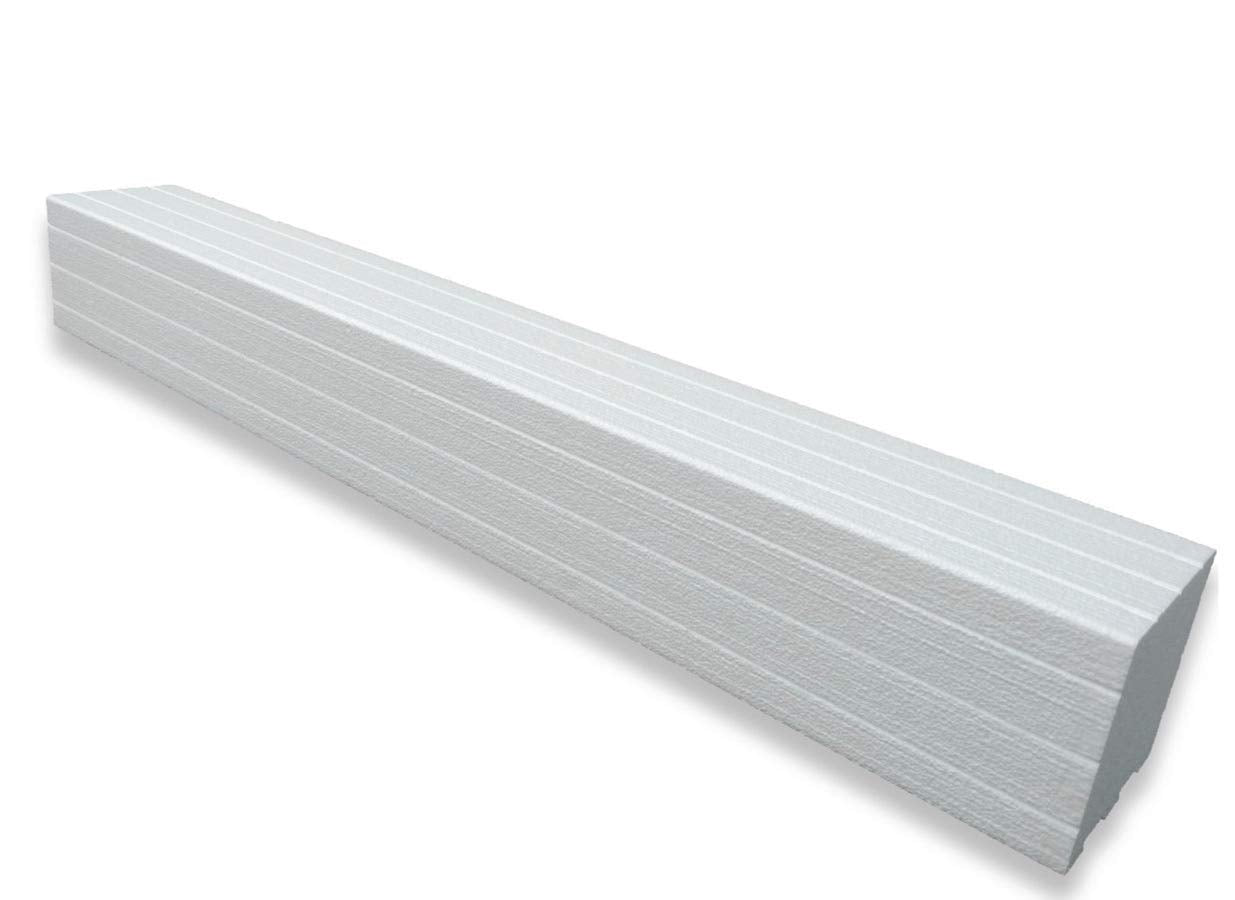 Trugard Shower Curb Kit, 5” Tall, Tile Ready, Trimmable Polystyrene. Easy Diy Floor Installation. Choose From 36, 48, 60 Or 72 Inch Curbs. (72' Curb)