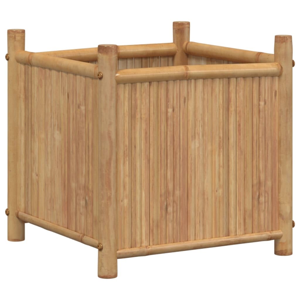 vidaXL Planter 39.4x11.8"x19.7" Bamboo"