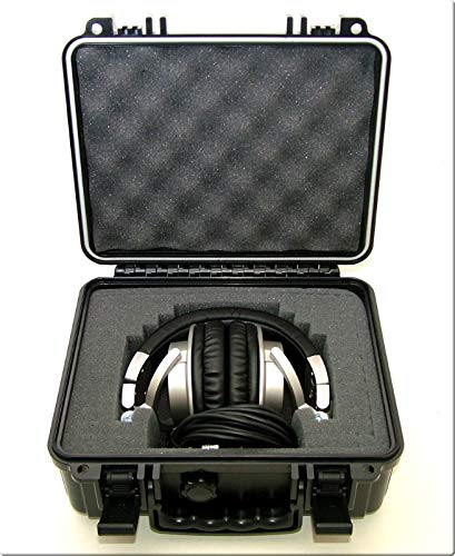 T5000 Watertight Storage Case for ATH-M50 - all versions - includes pick-and-pluck foam for a snug fit and maximum protection