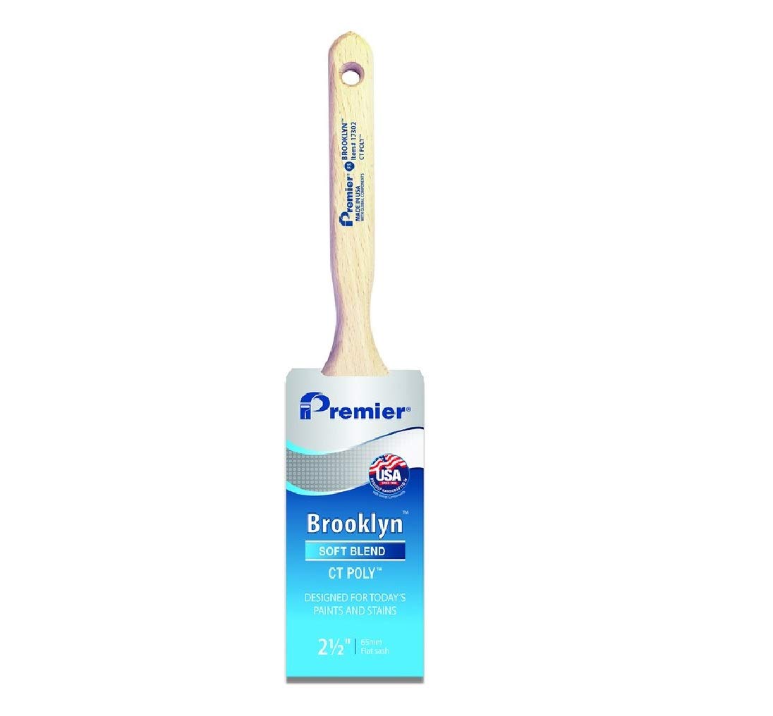 Premier Brooklyn 2-12 In W Soft Flat Sash Paint Brush