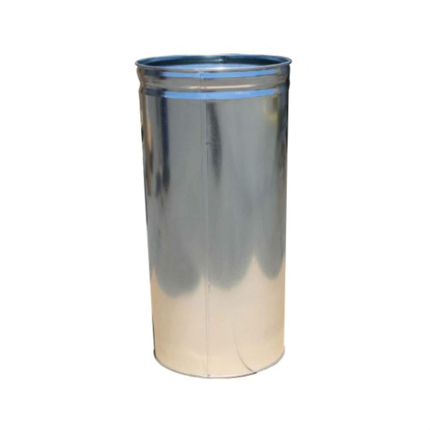 Witt Industries Galvanized Steel Dome Top Liner Only 14 x 27 inch (Pack of 3)