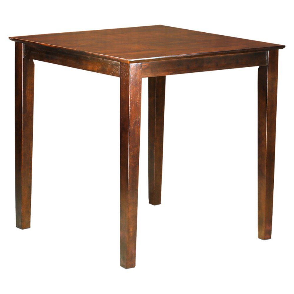 Vernon  Pub,  Counter  Height  Square  Table  -  Mahogany  Finish