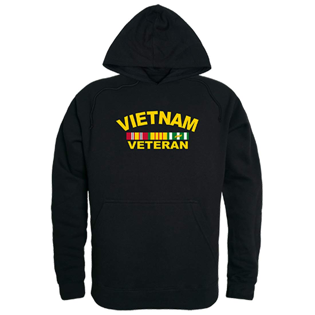Graphic Pullover, Vietnam Vet, Black, M