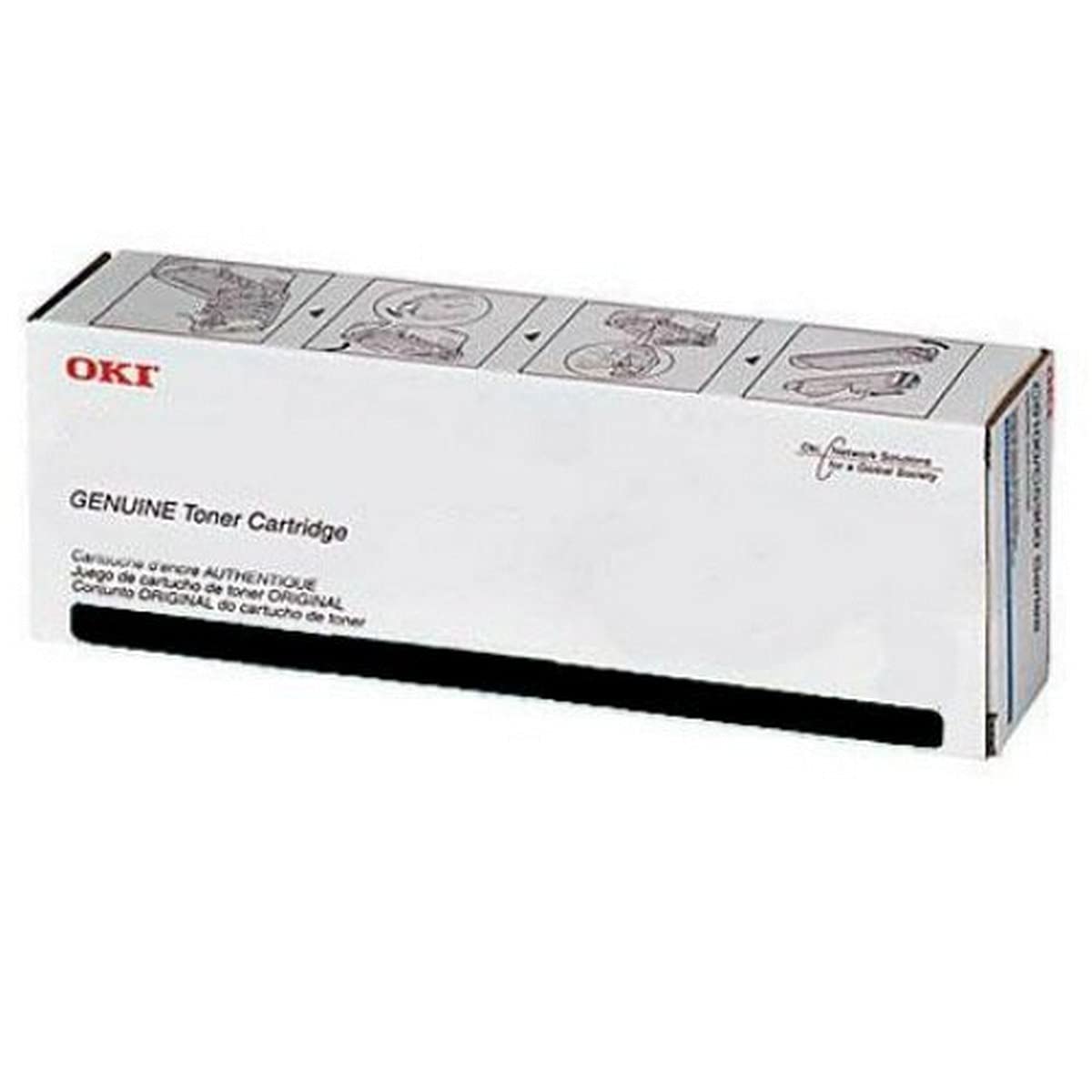 OKIDATA MPS4242MC 1-SD YLD BLACK TONER, 12.9k yield