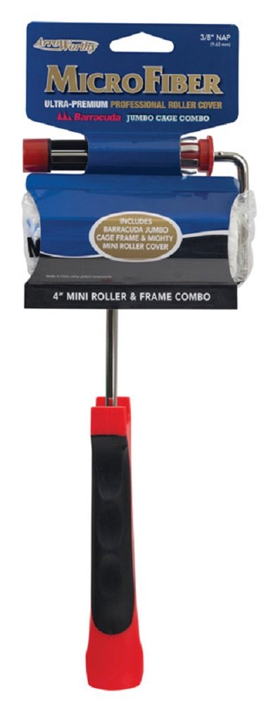 Arroworthy 4 W Jumbo Mini Paint Roller Frame And Cover Threaded End - Case Of: 1
