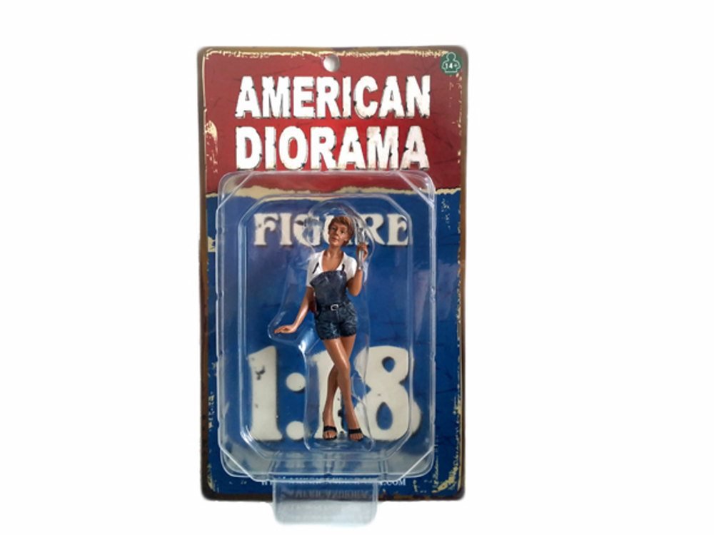 Lady Mechanic Sofie Figure For 1:18 Scale Models by American Diorama