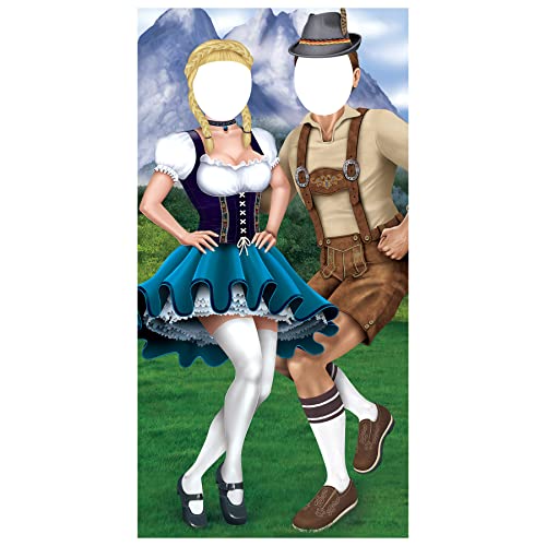 Casafoyer Oktoberfest Couple Photo Prop Stand-Up - (Pack Of 2)