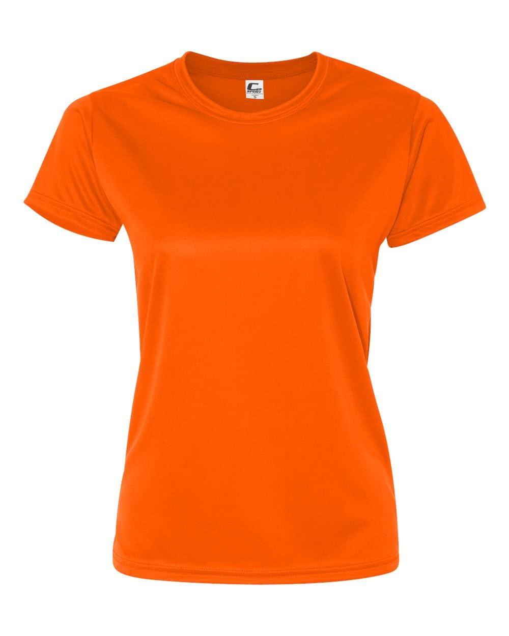 C2 Sport Womens Performance T-Shirt - Safety Orange, M