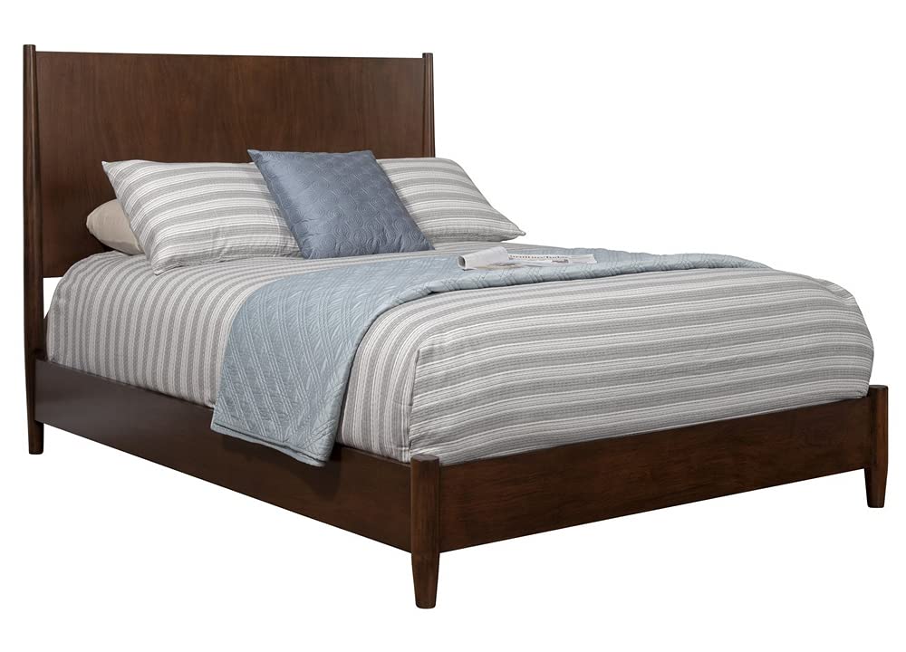 Flynn Full Size Panel Bed, Walnut