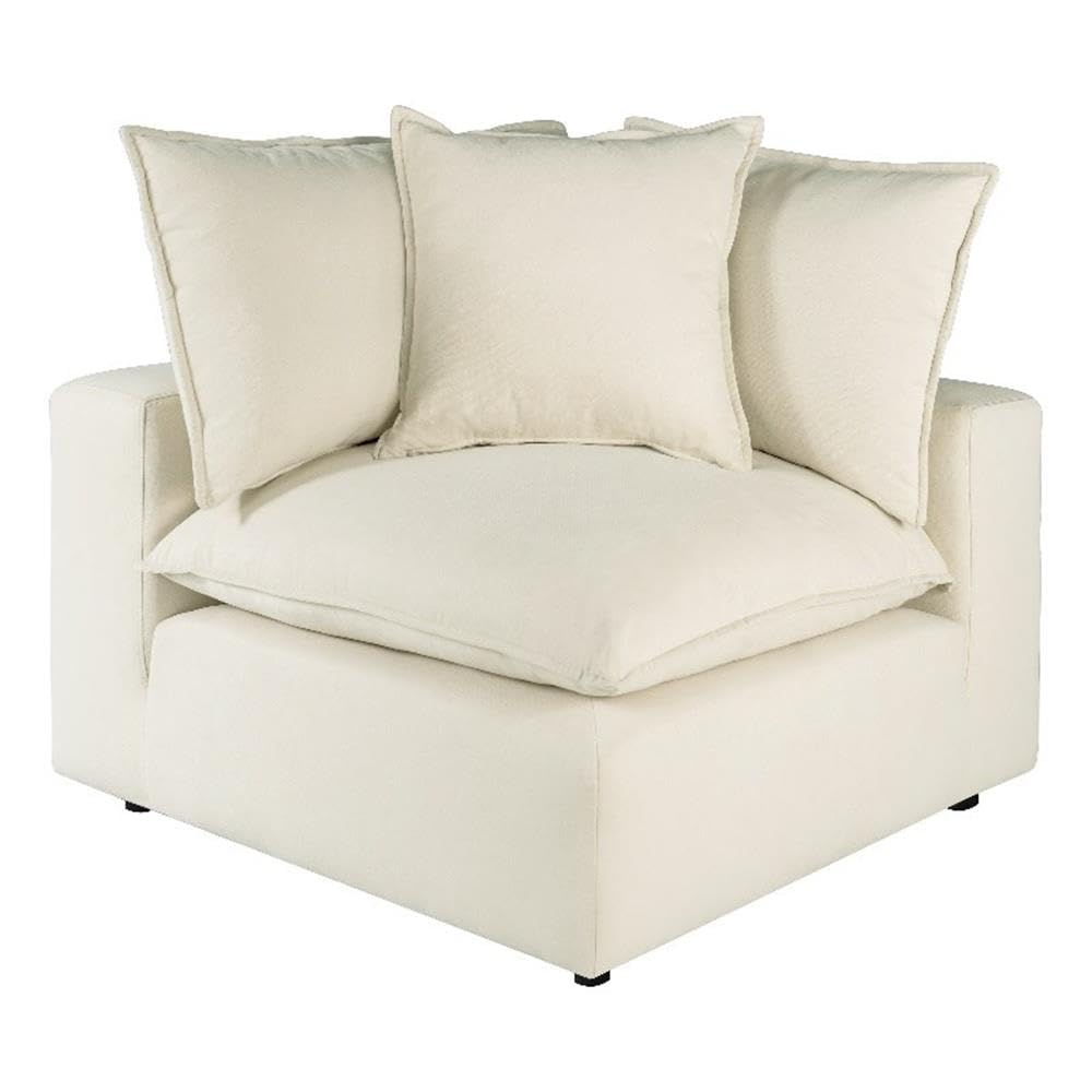 Cali Natural Performance Fabric Corner Chair