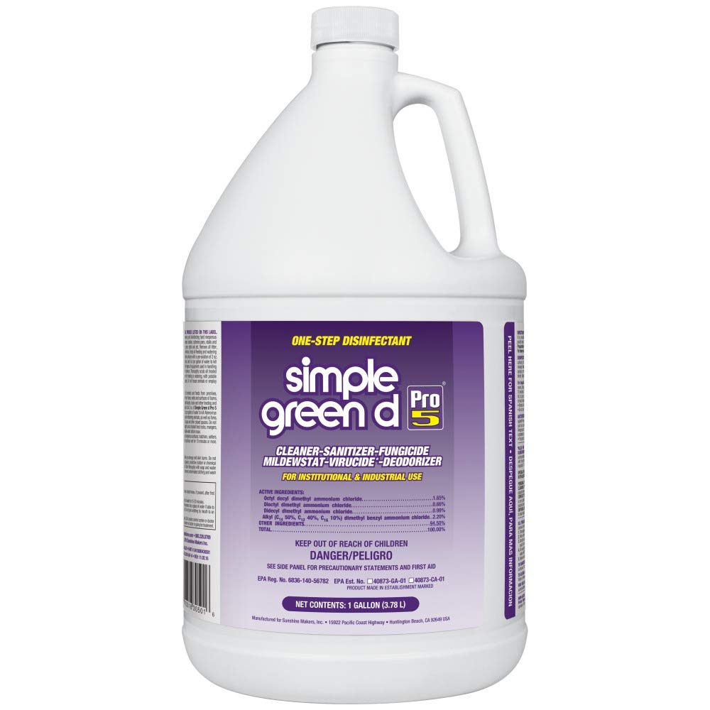 Simple Green D Pro 5 One-Step Disinfectant