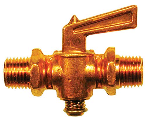 Jmf Pipe Valve Male 1/4  Steel Bulk 30 Psi