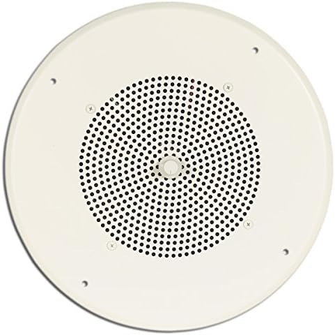 Speaker With Bright White Grille