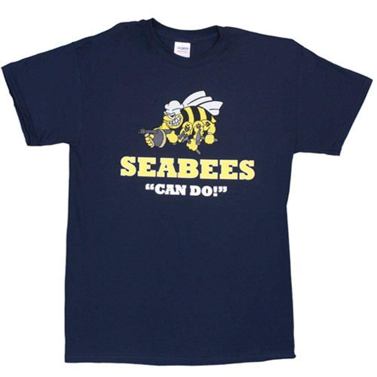 Seabees Can Do" T-Shirt Navy - XL"