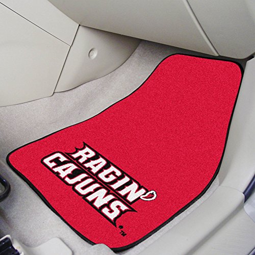 Louisiana-Lafayette 2 Piece Front Car Mats