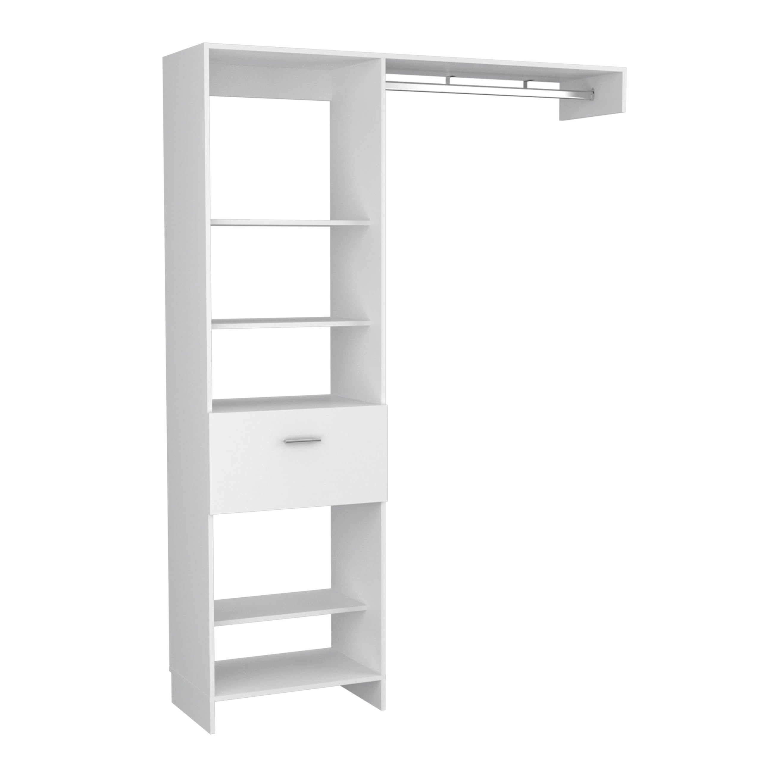 Manchester 150 Closet System  -Bedroom -White