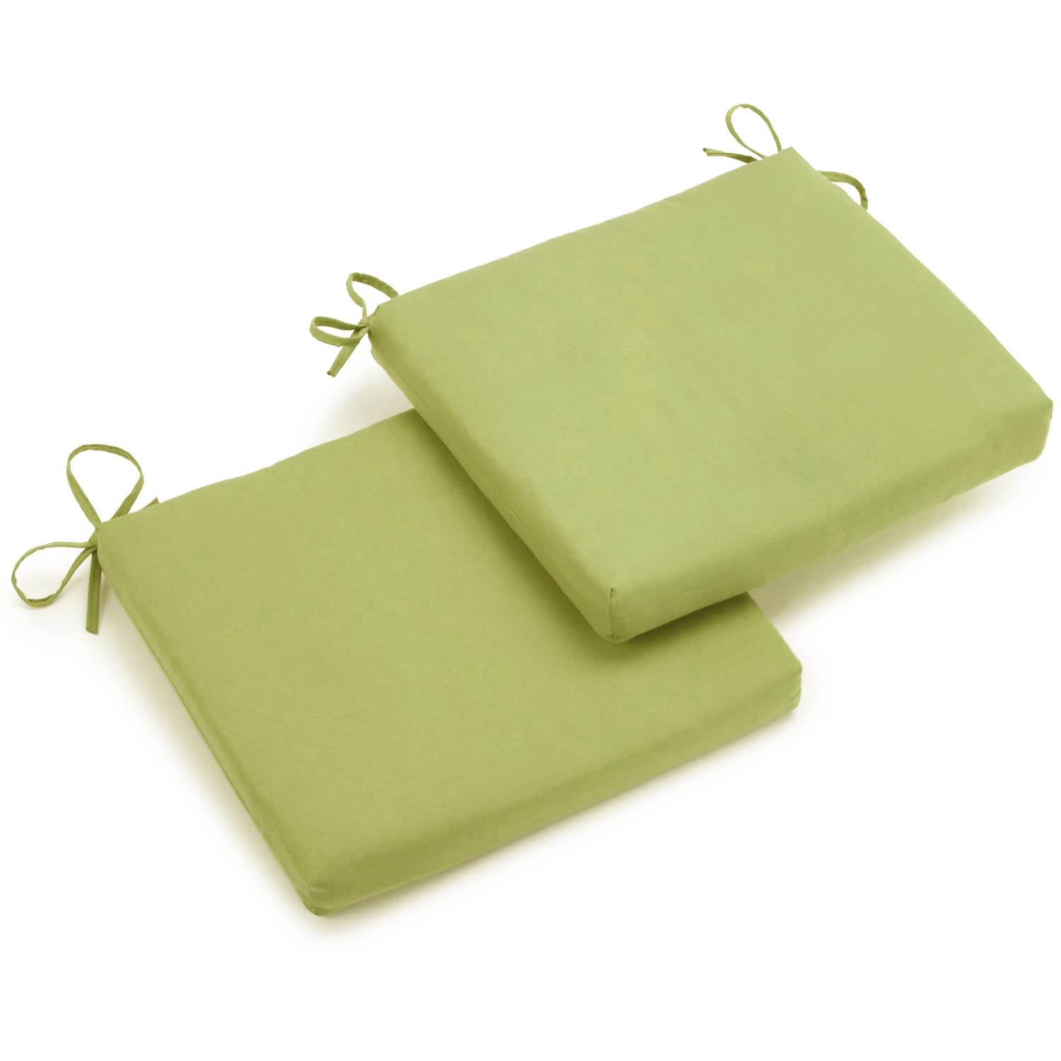 20-inch by 19-inch Solid Twill Chair Cushions (Set of 2) 93454-2CH-TW-ML