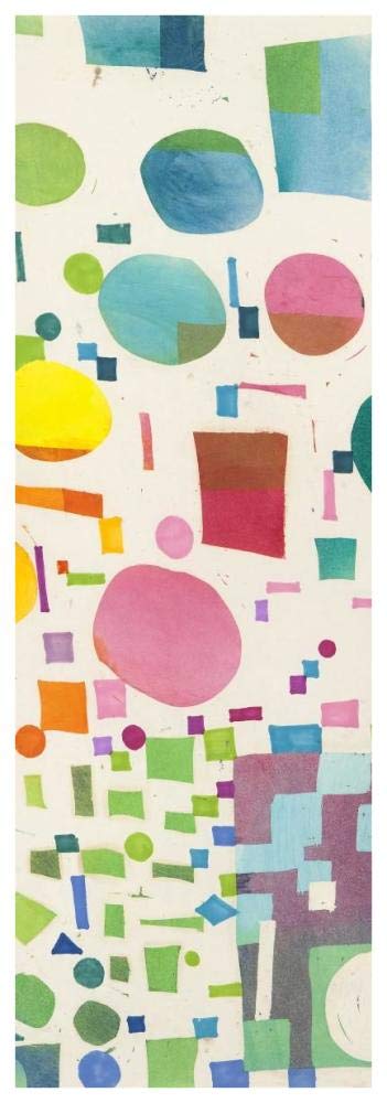 Multicolor Pattern IV-Paper Art-26x74”