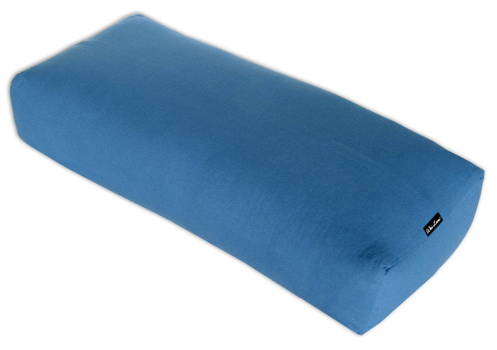 Rectangular Yoga Bolster, Blue