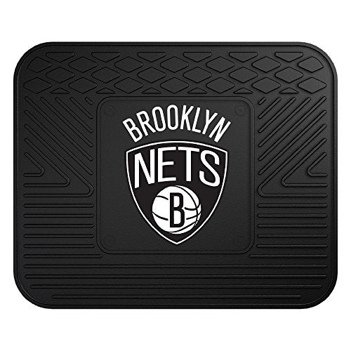 Fanmats - 10012 Nba Brooklyn Nets Vinyl Utility Mat 14X17
