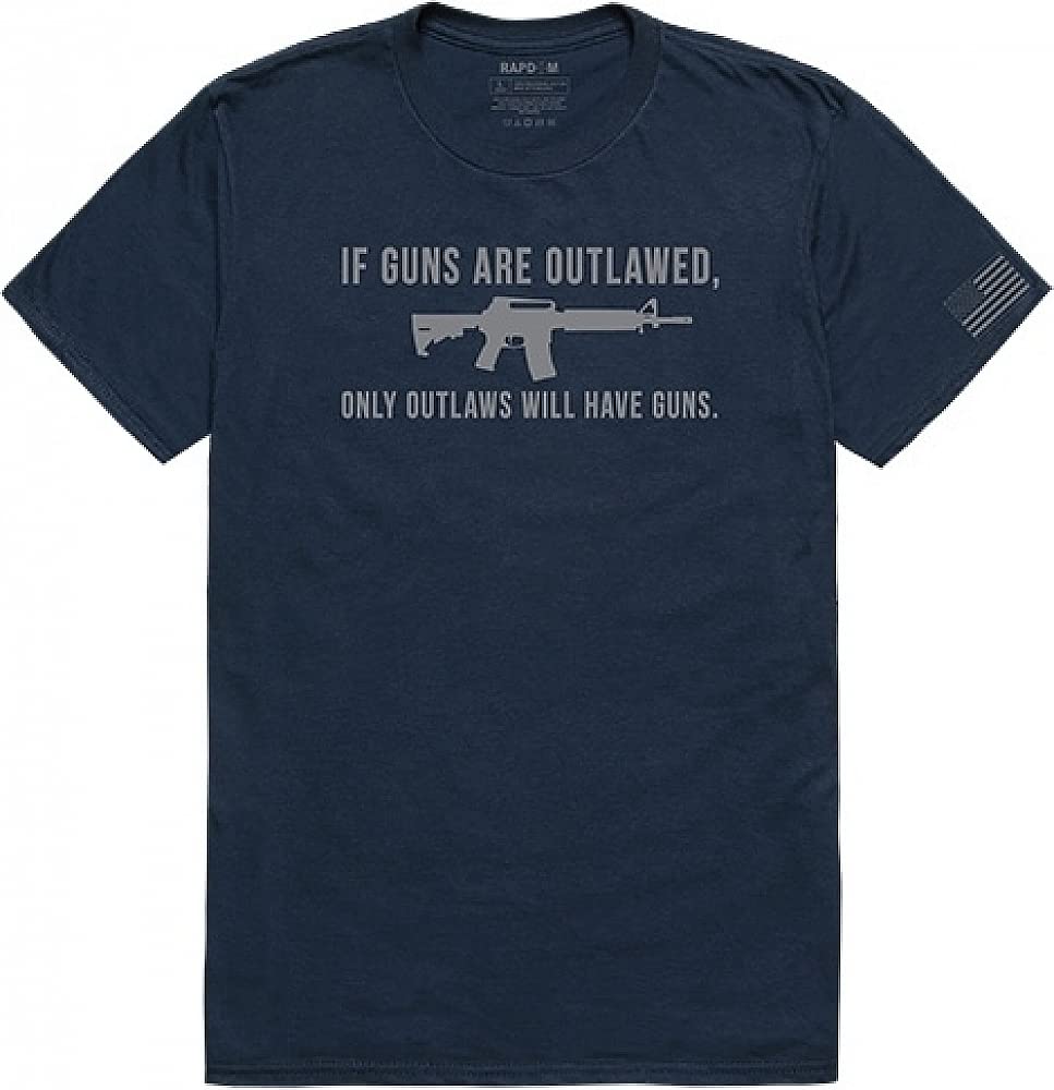 Tactical Graphic T, Outlawed, Navy, L