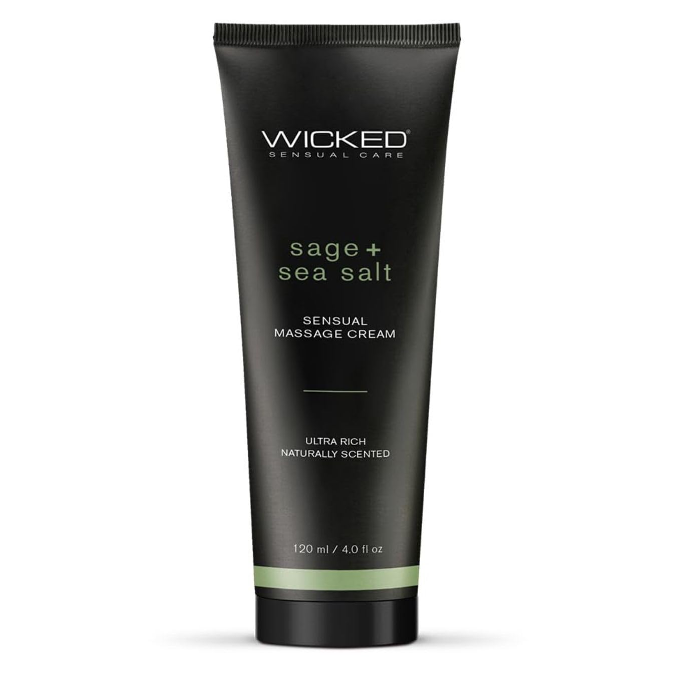 Wicked Sensual Massage Cream-Sage + Sea Salt Scented 4oz