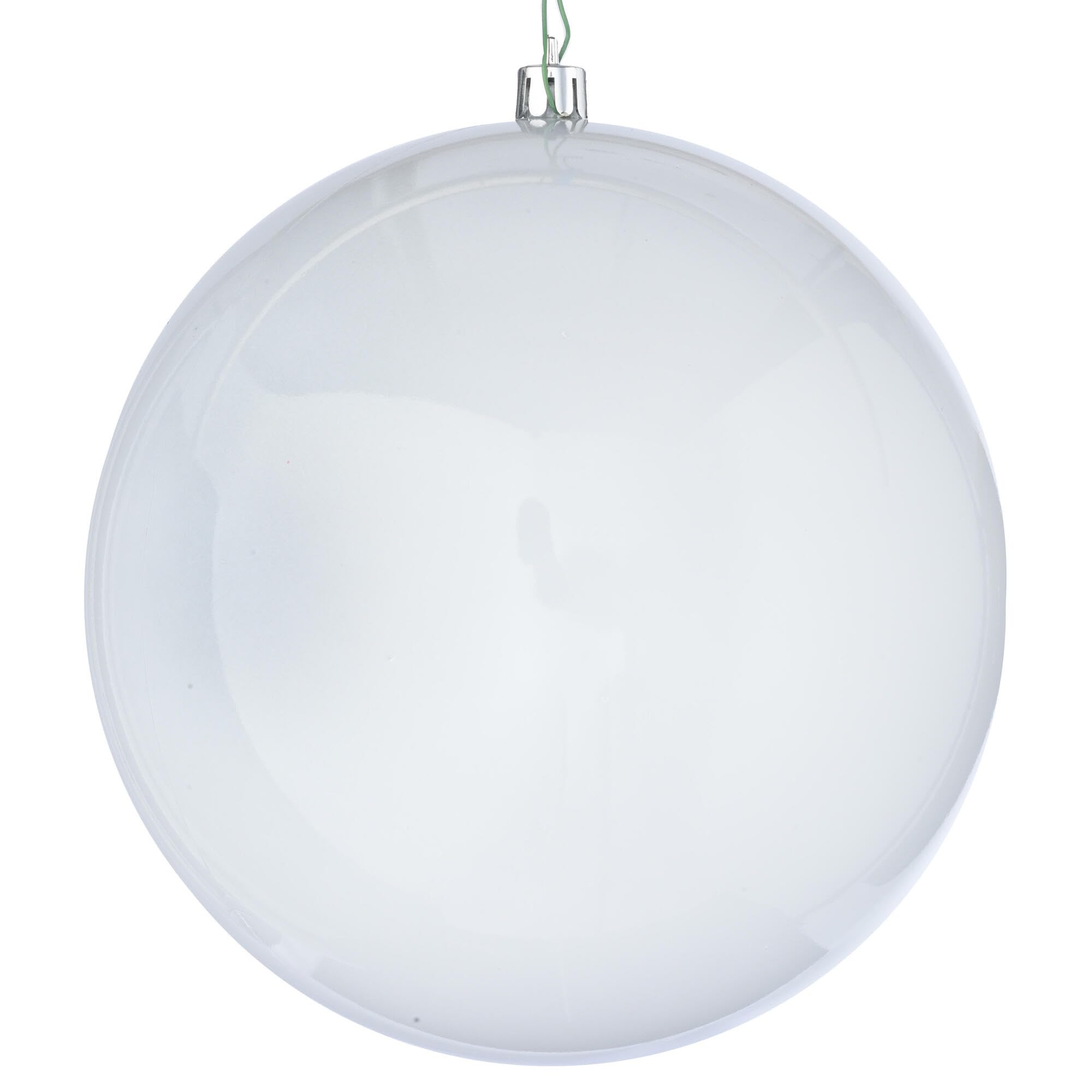 Casafoyer 6″ White Pearl Ball UV Drill 4/Bg - (Pack Of 2)