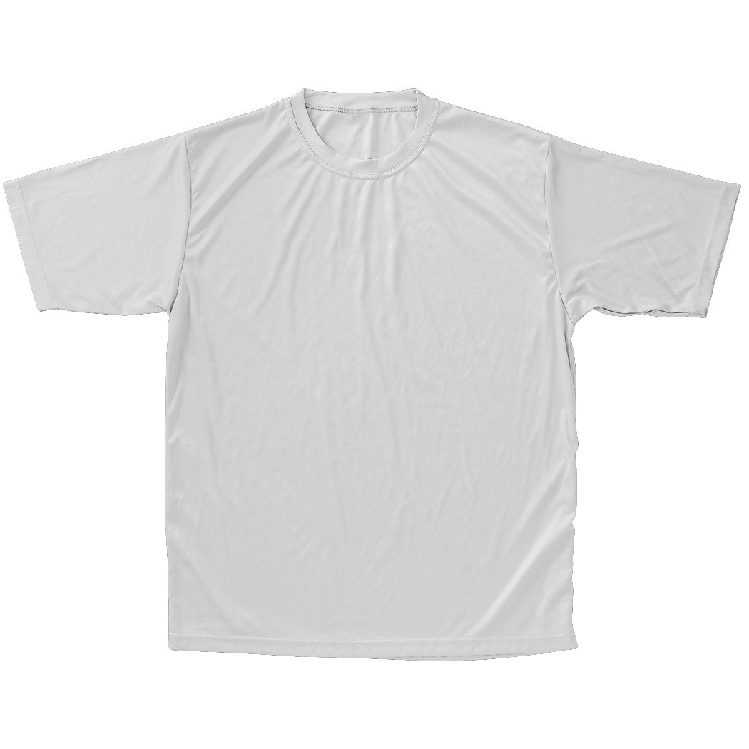 T-SHIRT, MOISTURE MANAGEMENT- ADULT-WHITE-2X