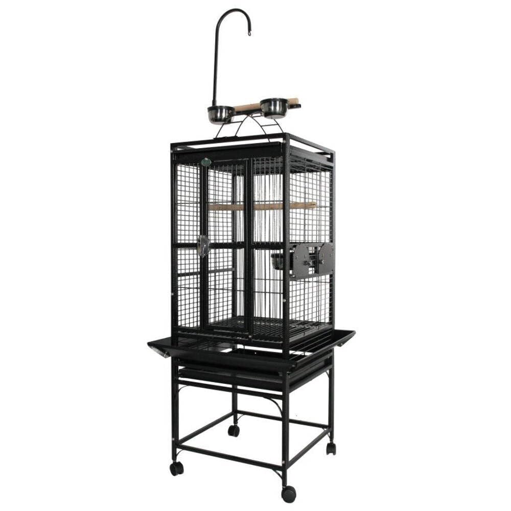 24x22″ Play Top Cage with 5/8″ Bar Spacing 8002422 Black