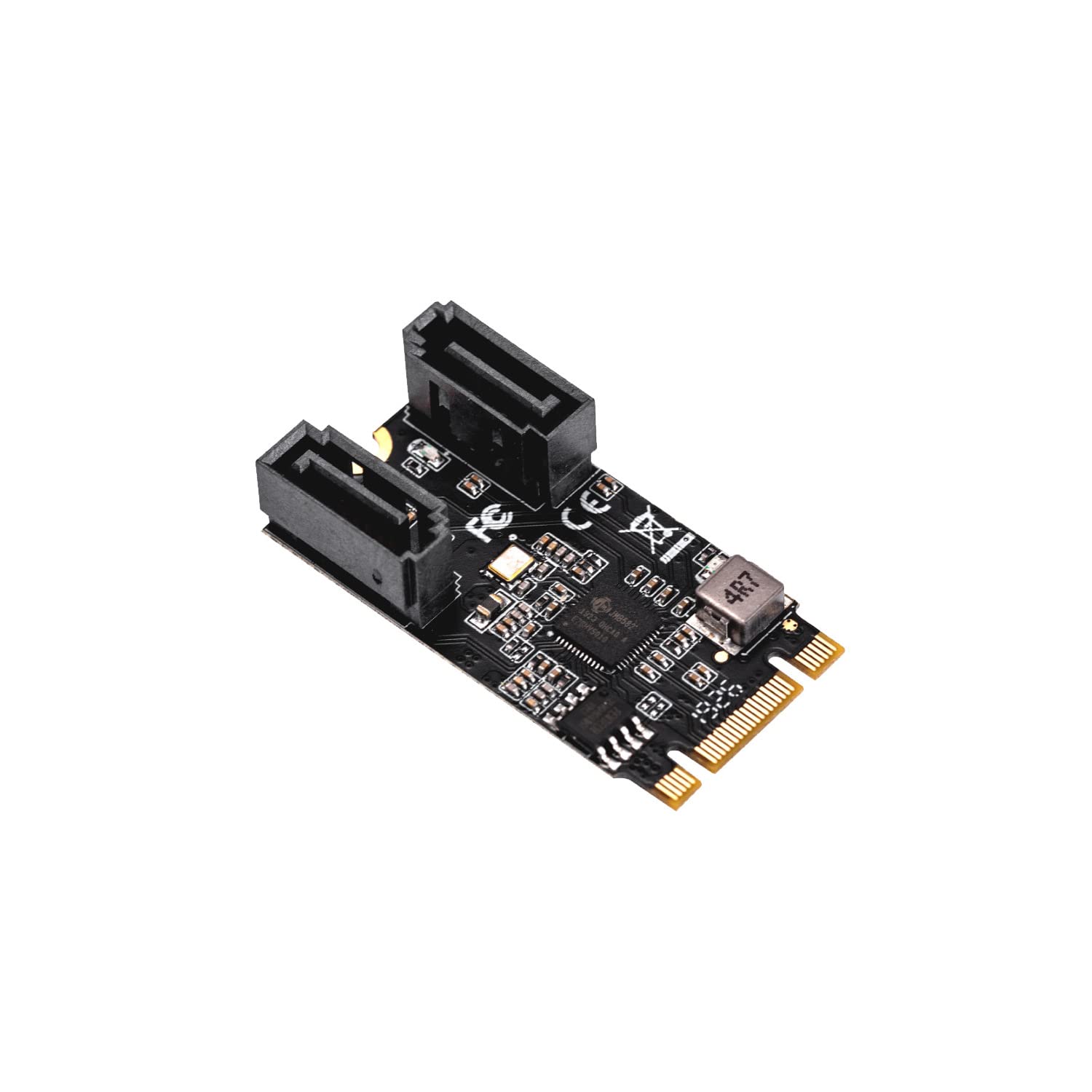 2 Port SATA III 6Gb/s M.2 22x42 Controller Card