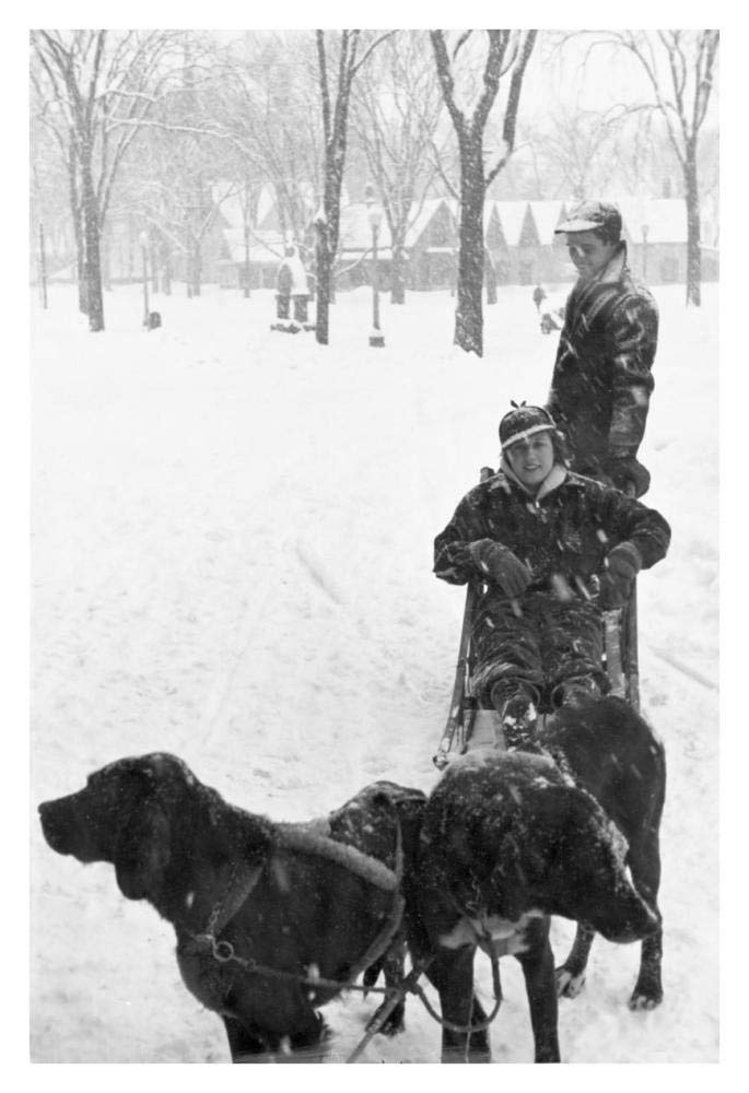 Snow Carnival, New Hampshire, Lancaster, 1936-Paper Art-26x38”