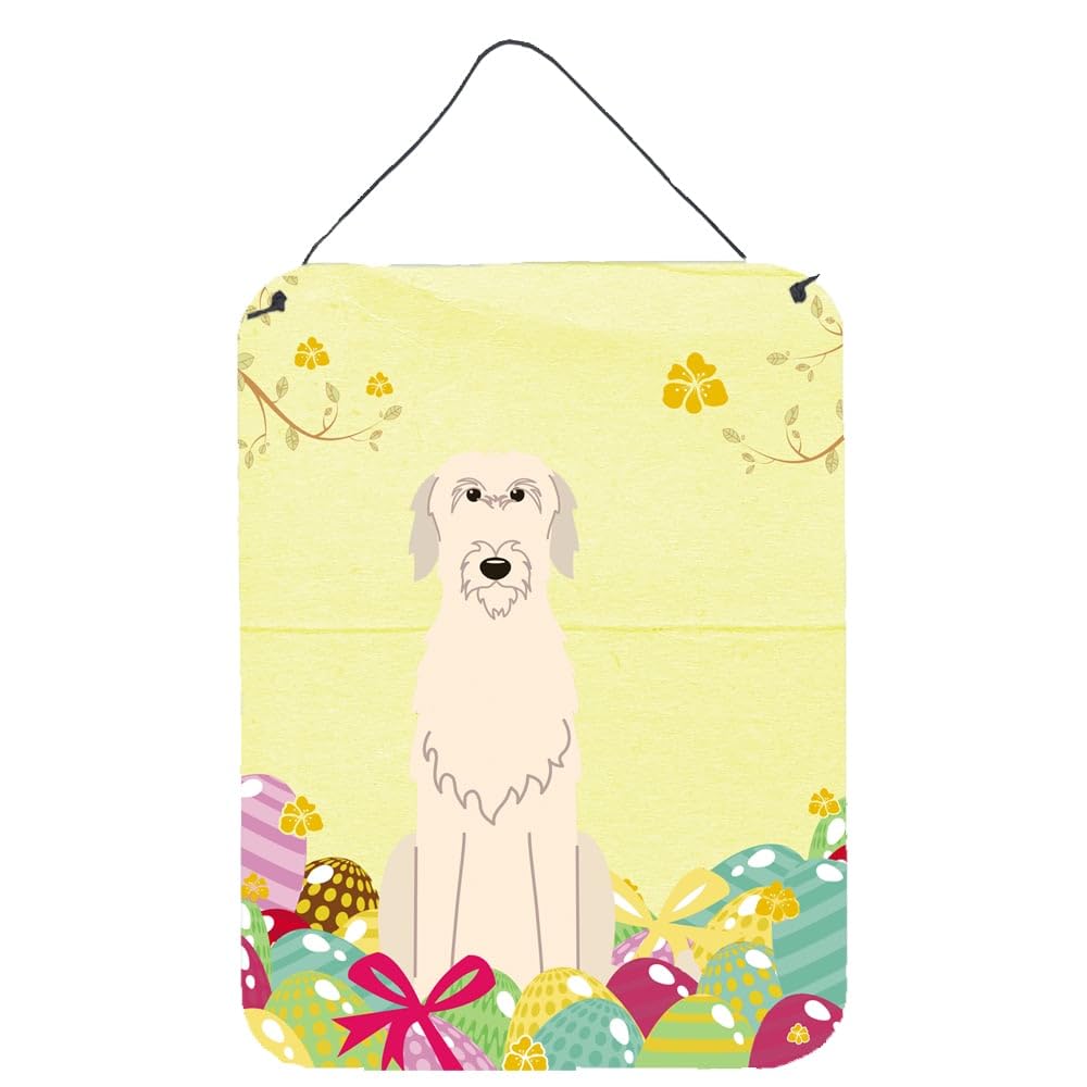 Easter Eggs Design with Dog Wall or Door Hanging Prints